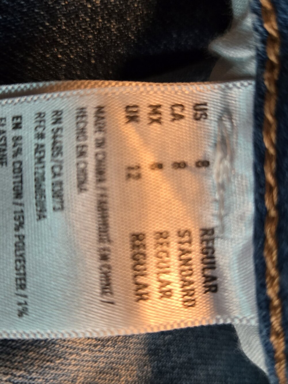 American Eagle Outfitters Light Blue Distressed Bootcut Jeans - Picture 7 of 8